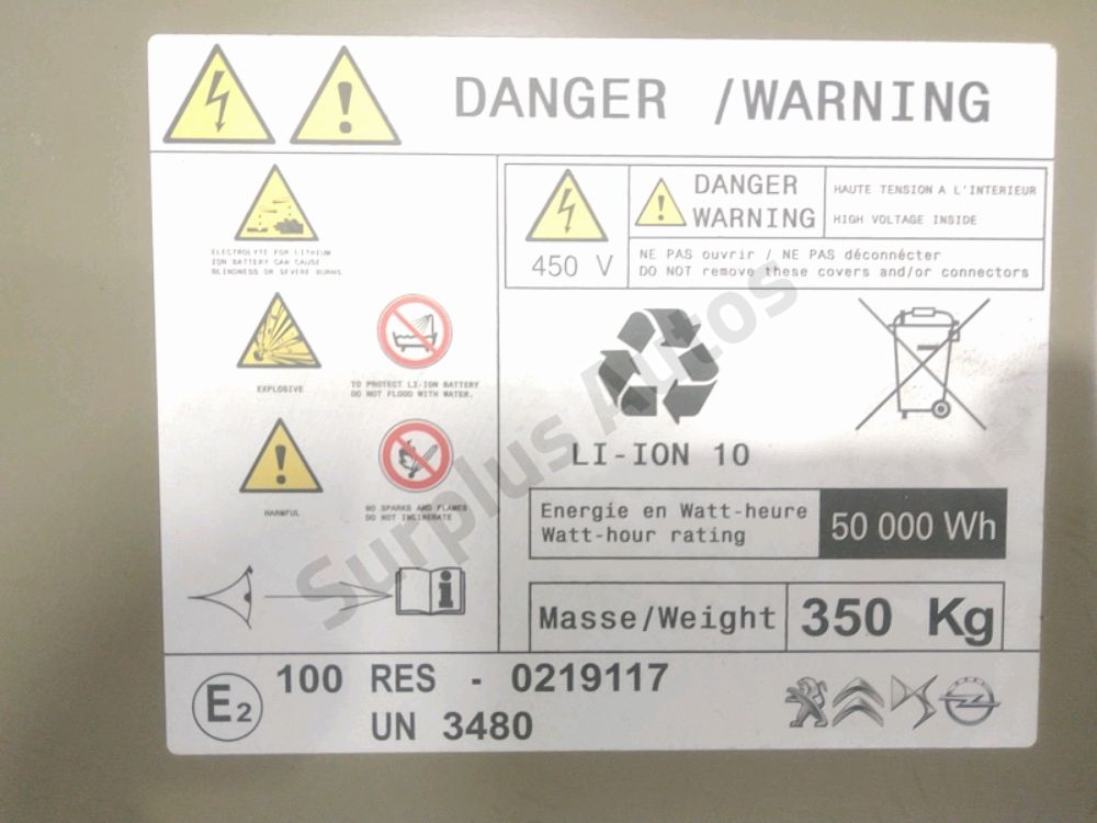 Batterie de traction