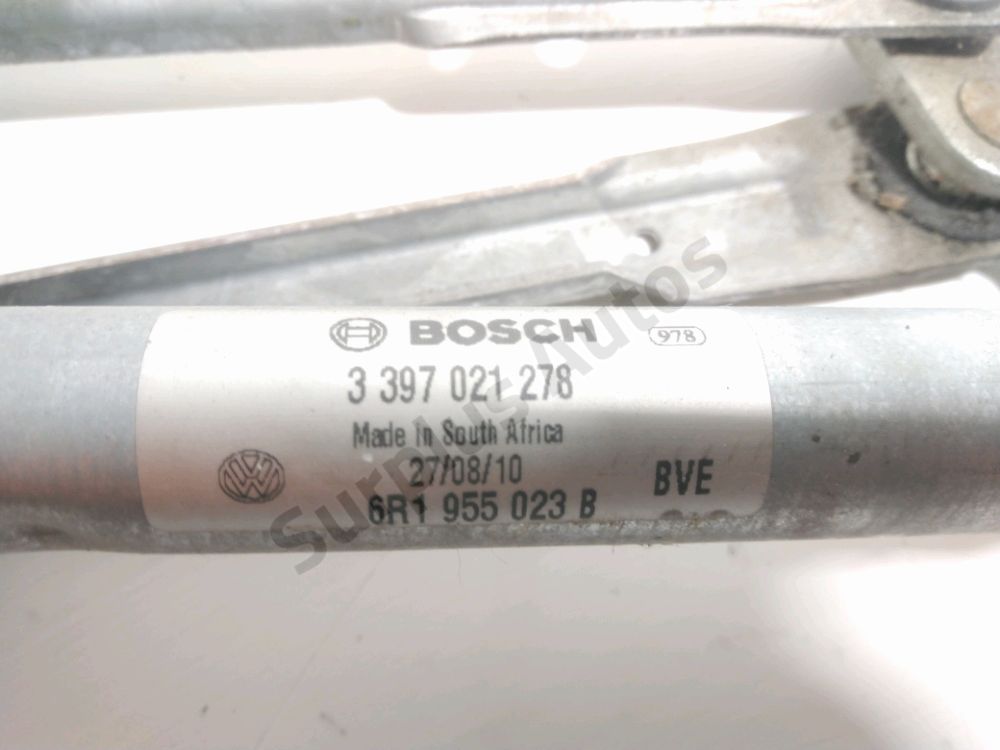 Mécanisme + moteur d'essuie glace avant