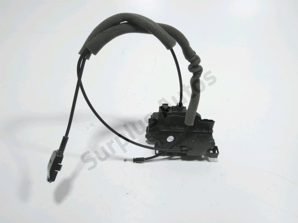 Serrure de porte coulissante droite