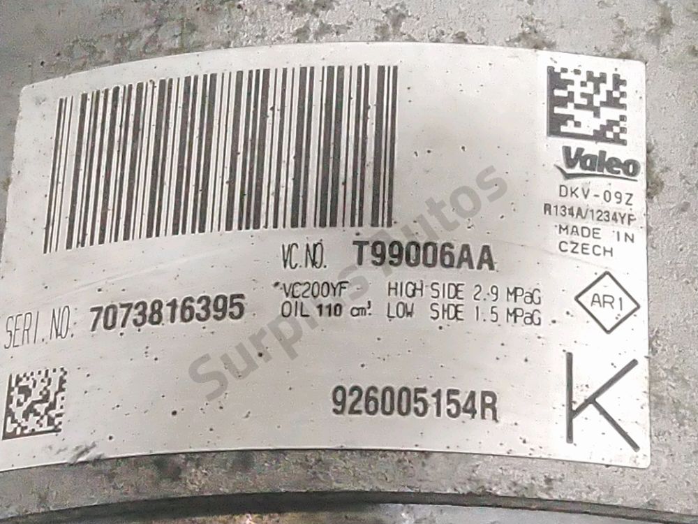 Compresseur de climatisation