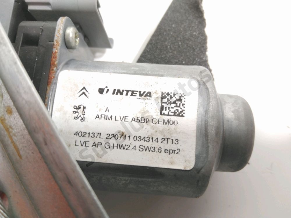 Lève-vitre électrique arrière gauche