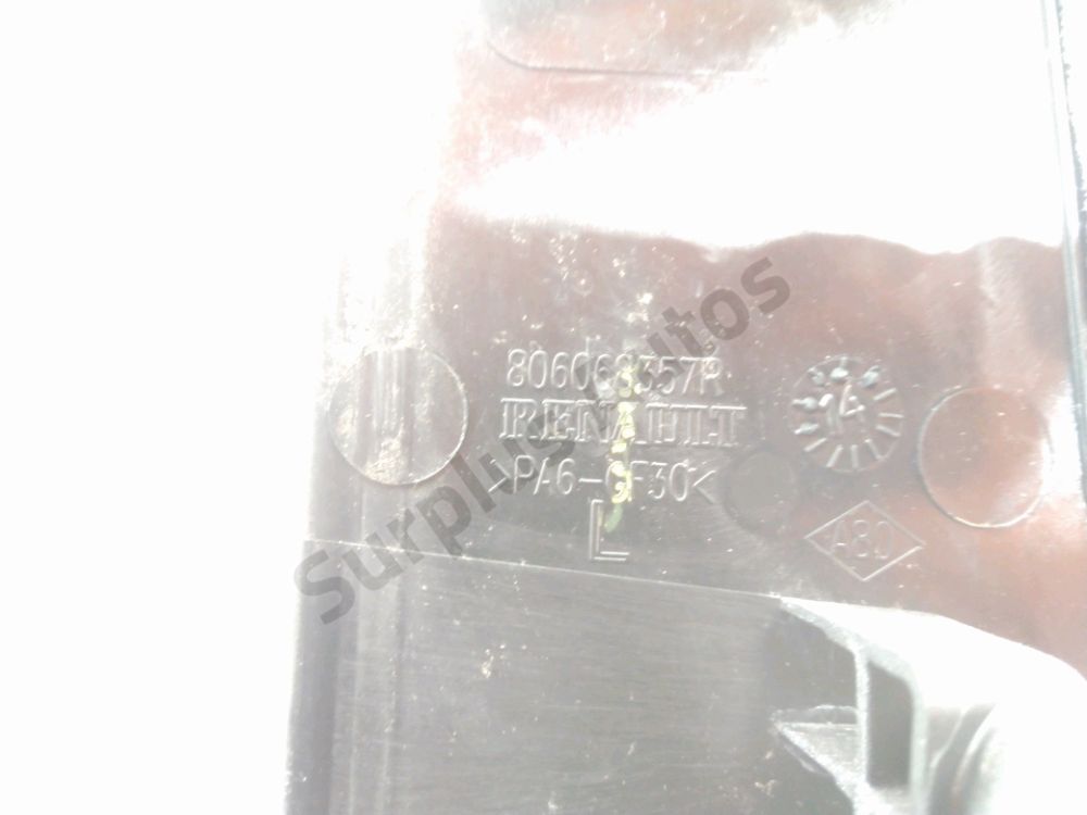 Poignée extérieure arrière gauche