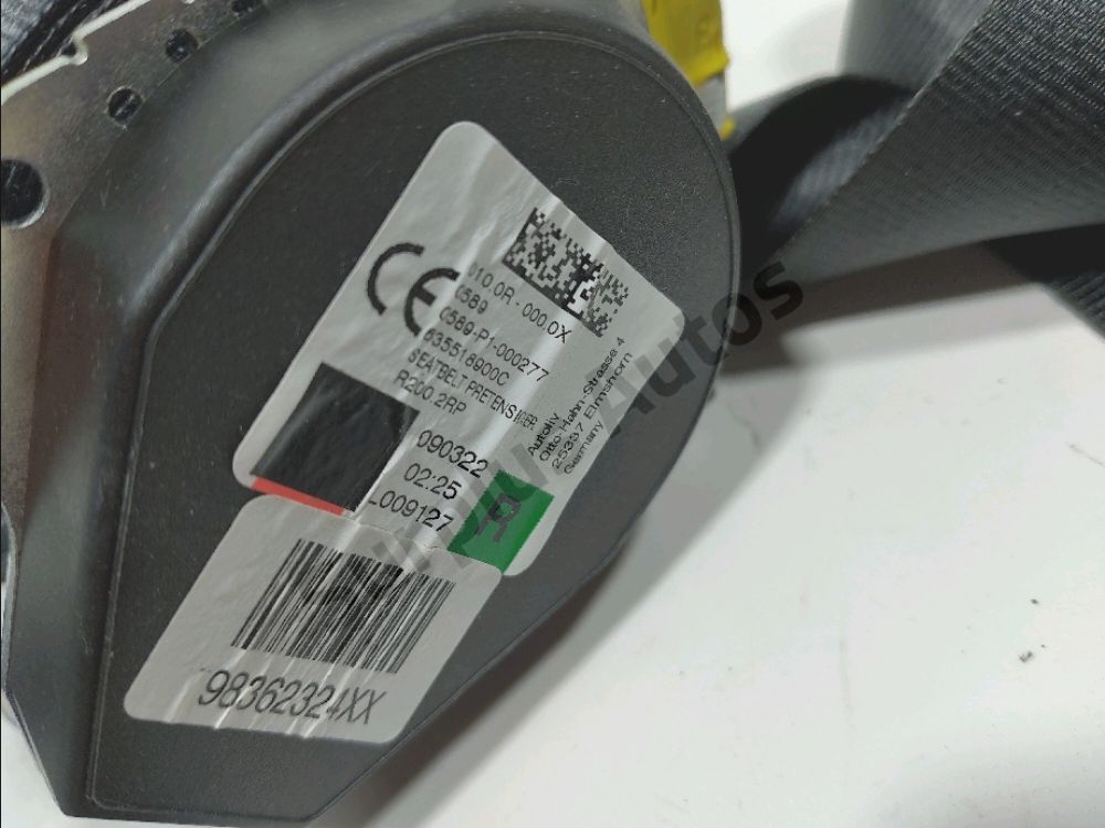 Ceinture avant droite