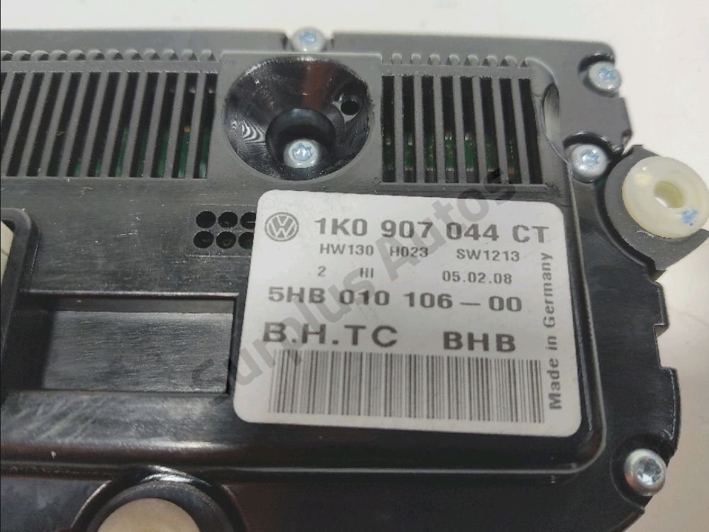 Commande de chauffage