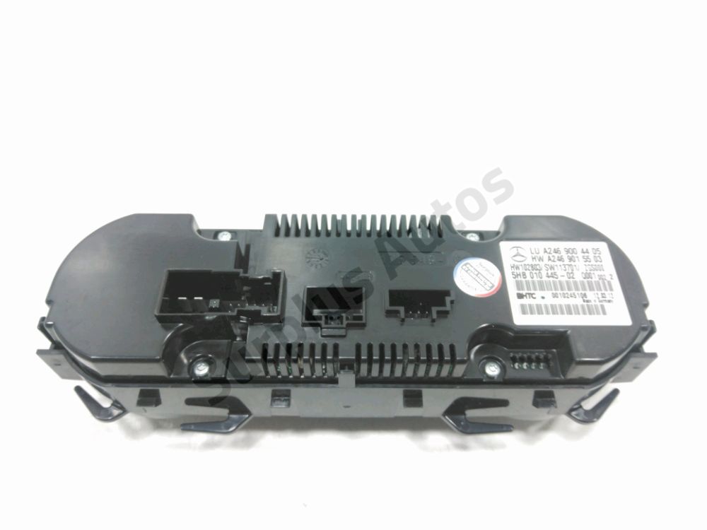 Commande de chauffage