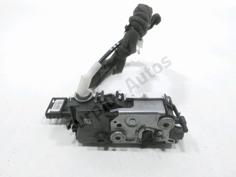 Serrure de porte coulissante gauche