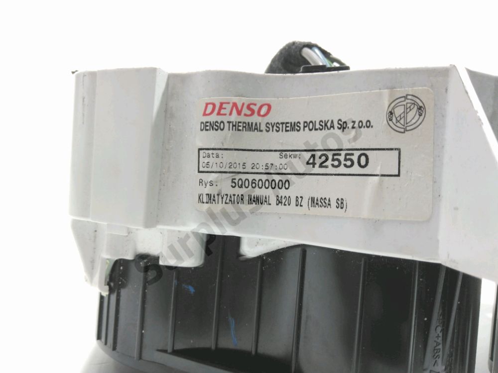 Commande de chauffage