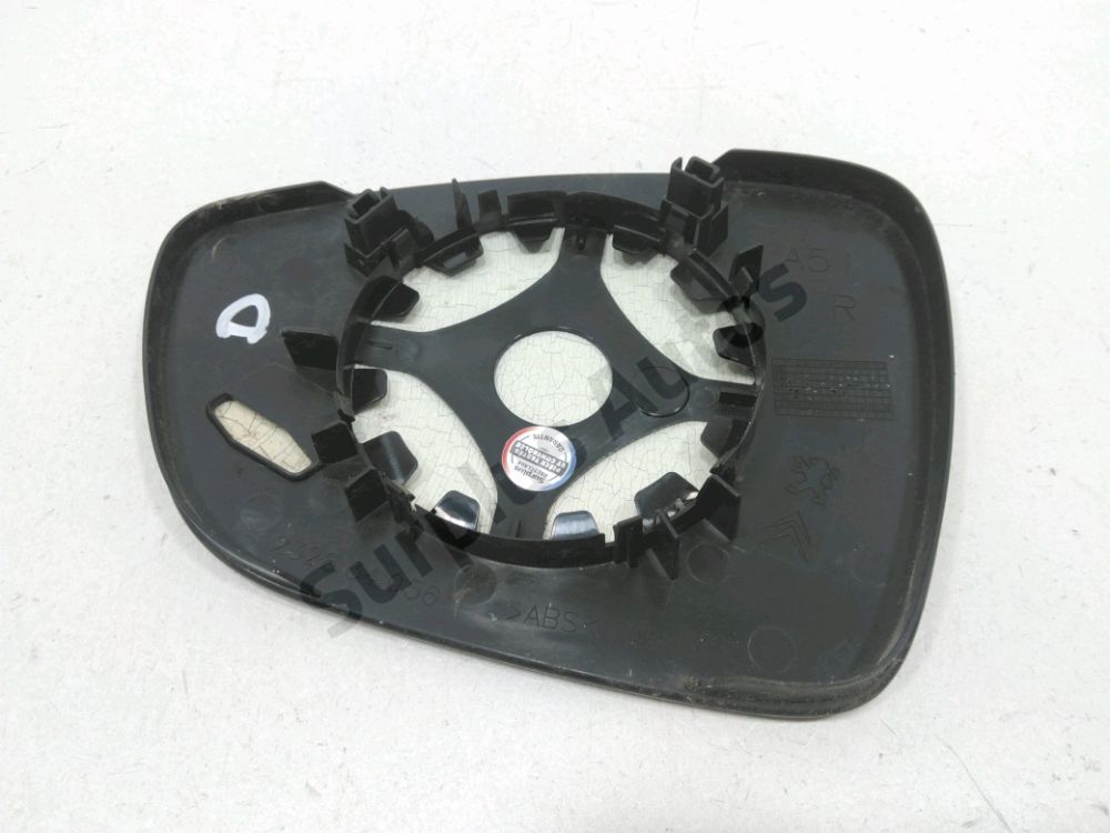 Glace de rétroviseur droit