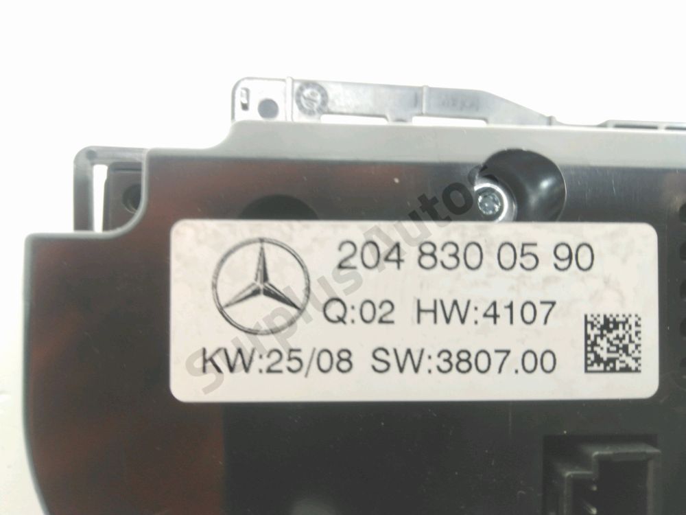 Commande de chauffage