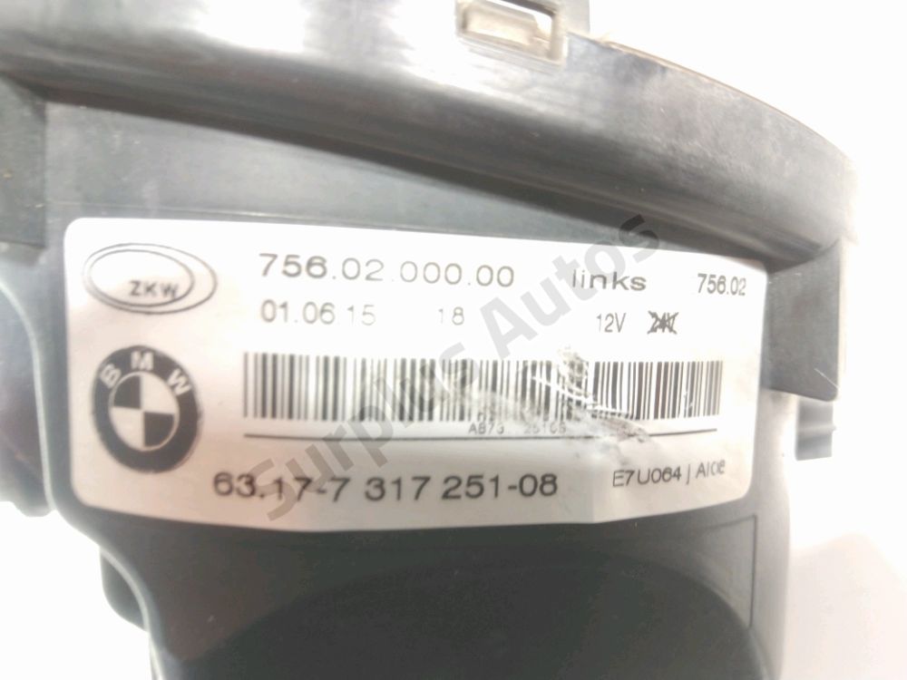 Antibrouillard avant gauche