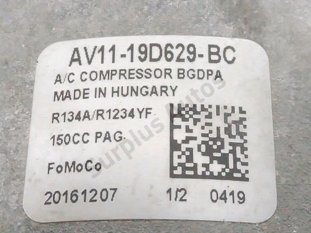 Compresseur de climatisation