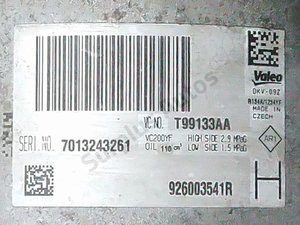 Compresseur de climatisation