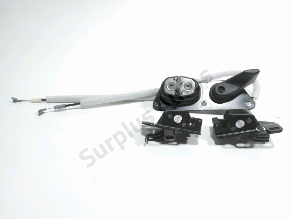 Serrure de porte battante arrière droite