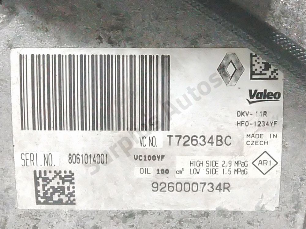 Compresseur de climatisation