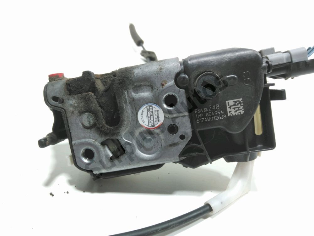 Serrure de porte arrière gauche