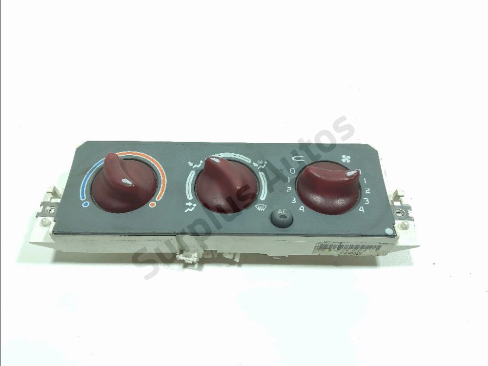 Commande de chauffage