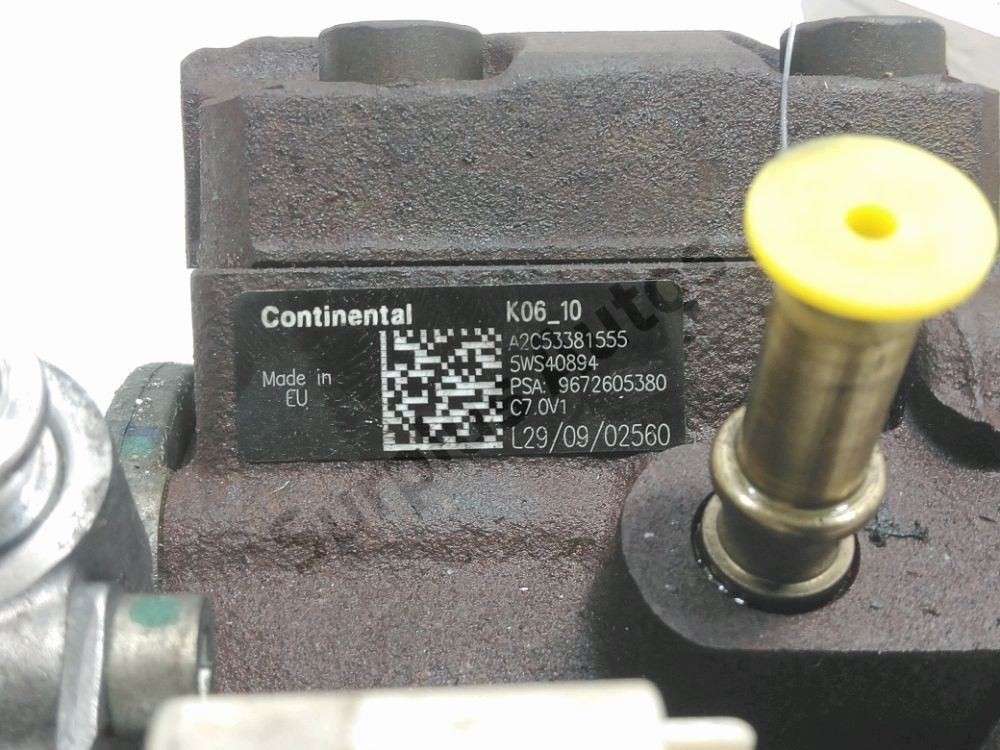 Pompe haute pression