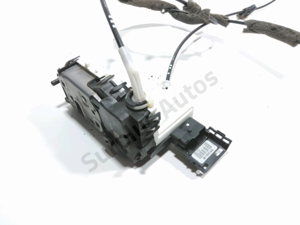 Serrure de porte coulissante droite