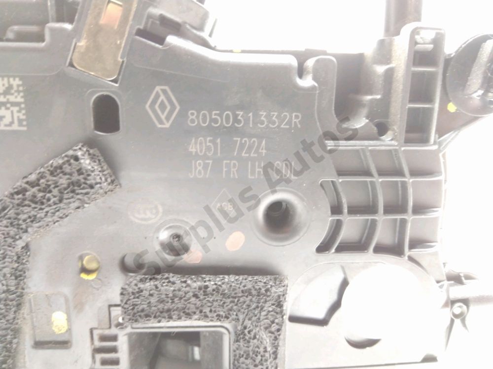 Serrure de porte avant gauche