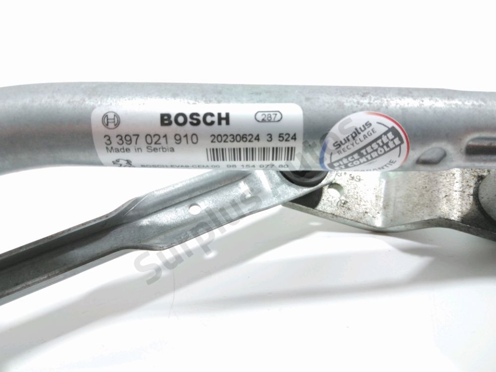 Mécanisme + moteur d'essuie glace avant