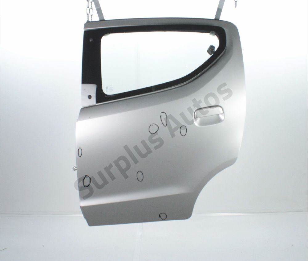 Porte arrière gauche