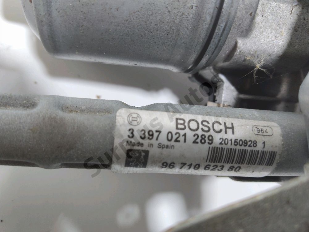 Mécanisme + moteur d'essuie glace avant