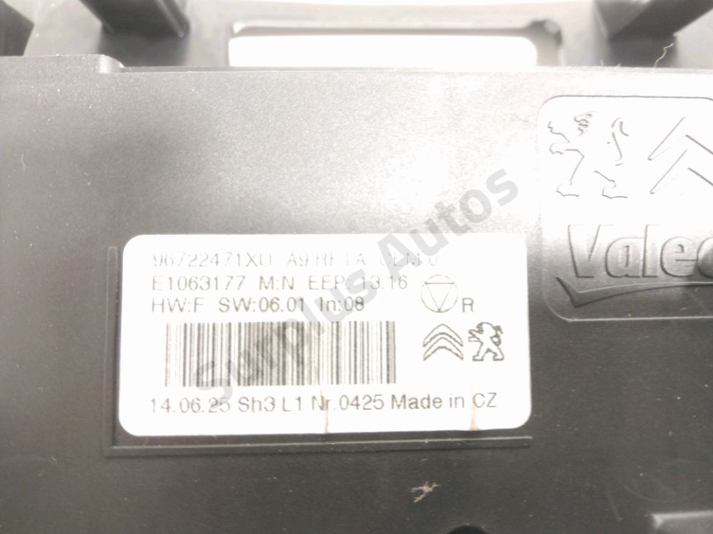 Commande de chauffage