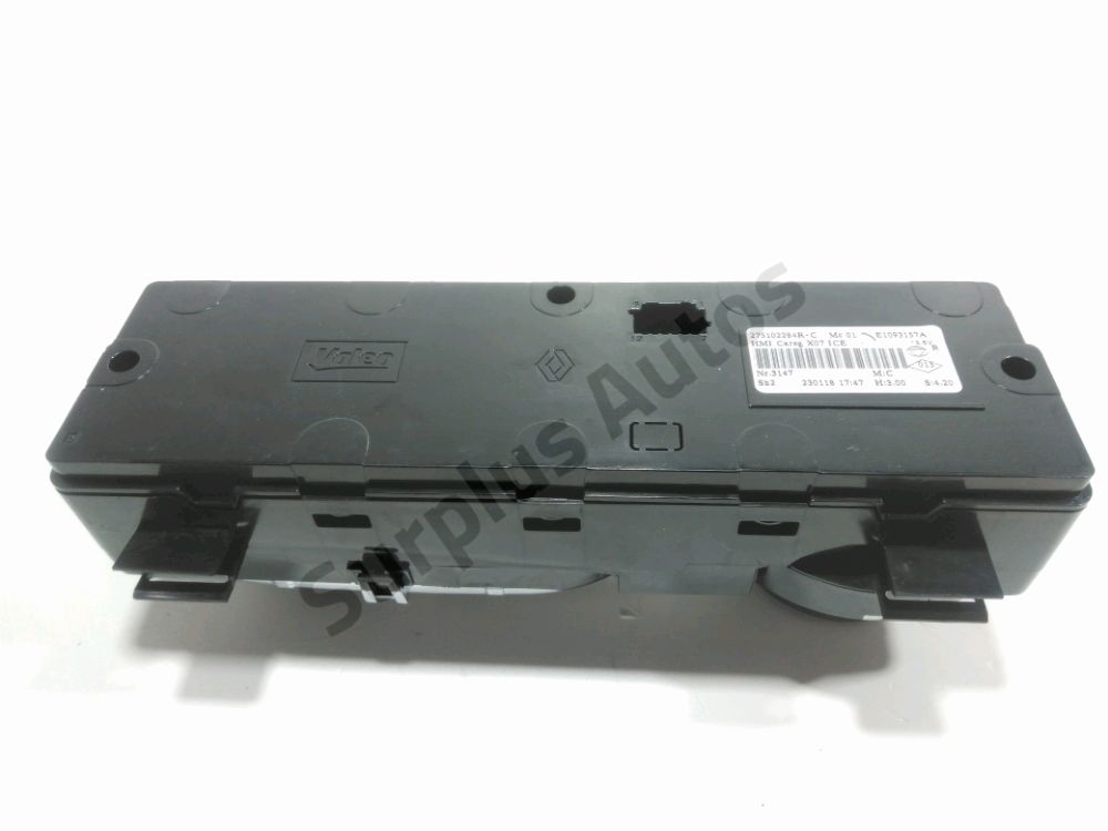 Commande de chauffage