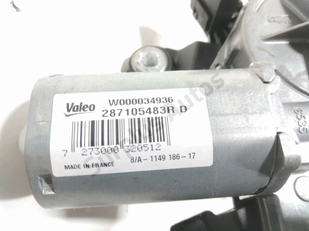 Moteur d'essuie glace arrière