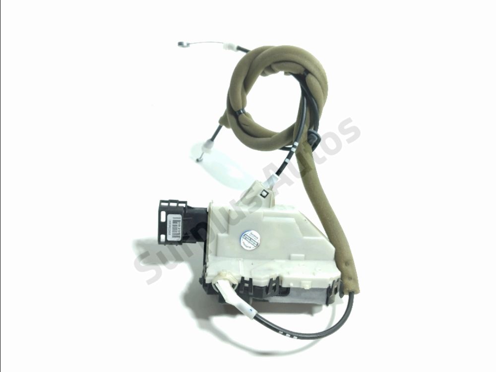 Serrure de porte coulissante gauche