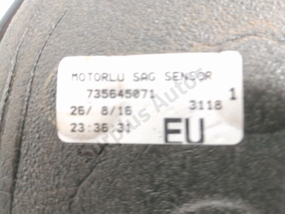Rétroviseur électrique droit