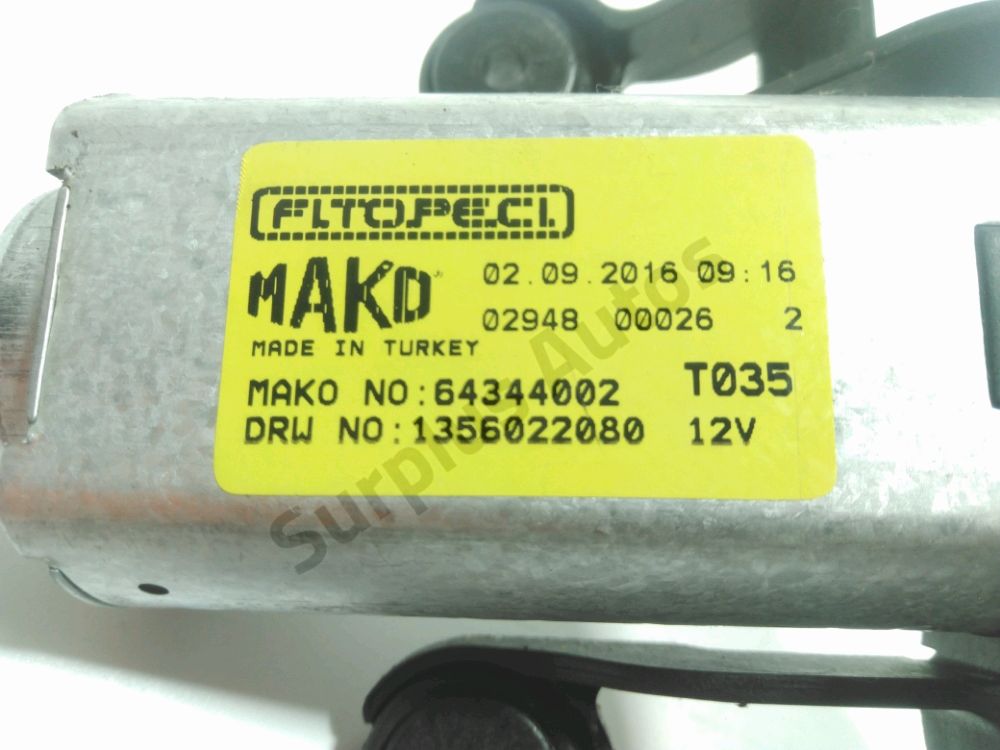 Moteur d'essuie glace arrière