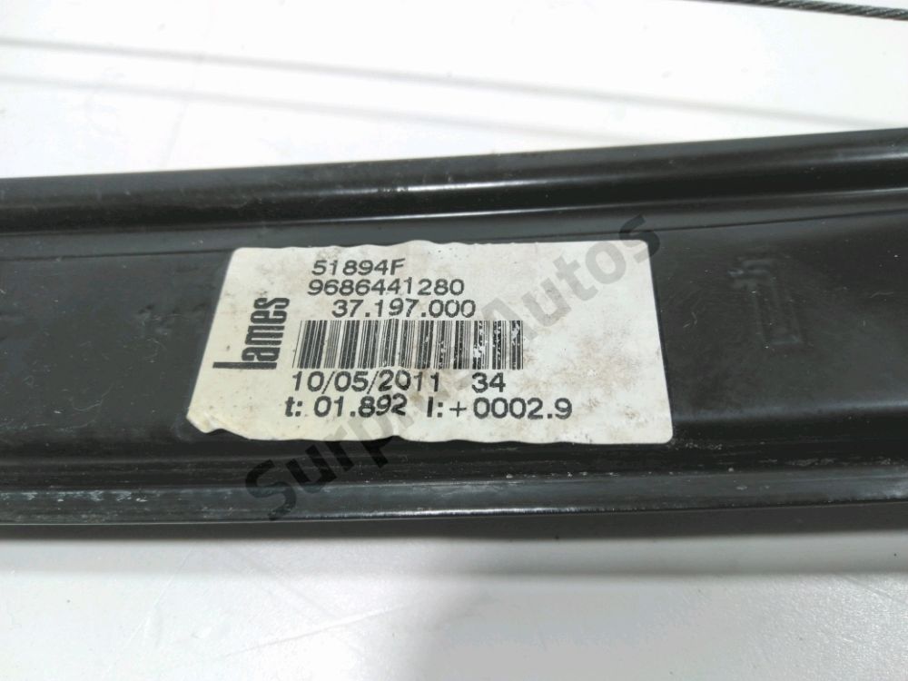 Lève-vitre électrique arrière droit