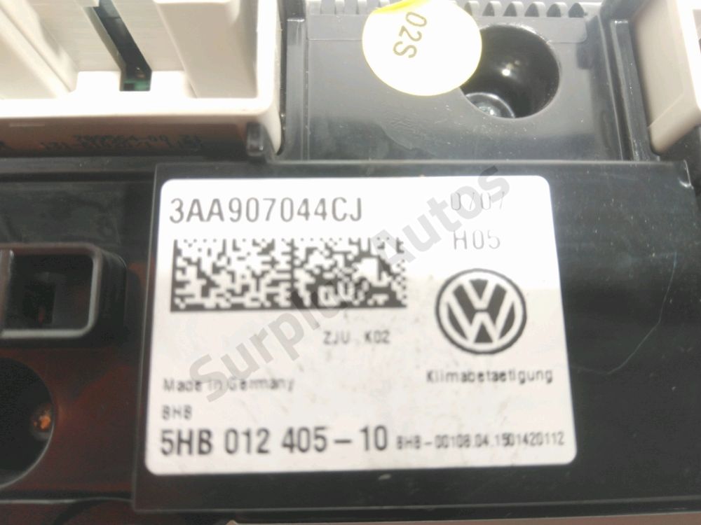 Commande de chauffage