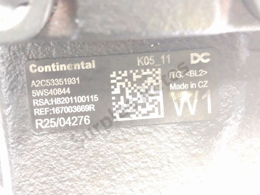 Pompe haute pression