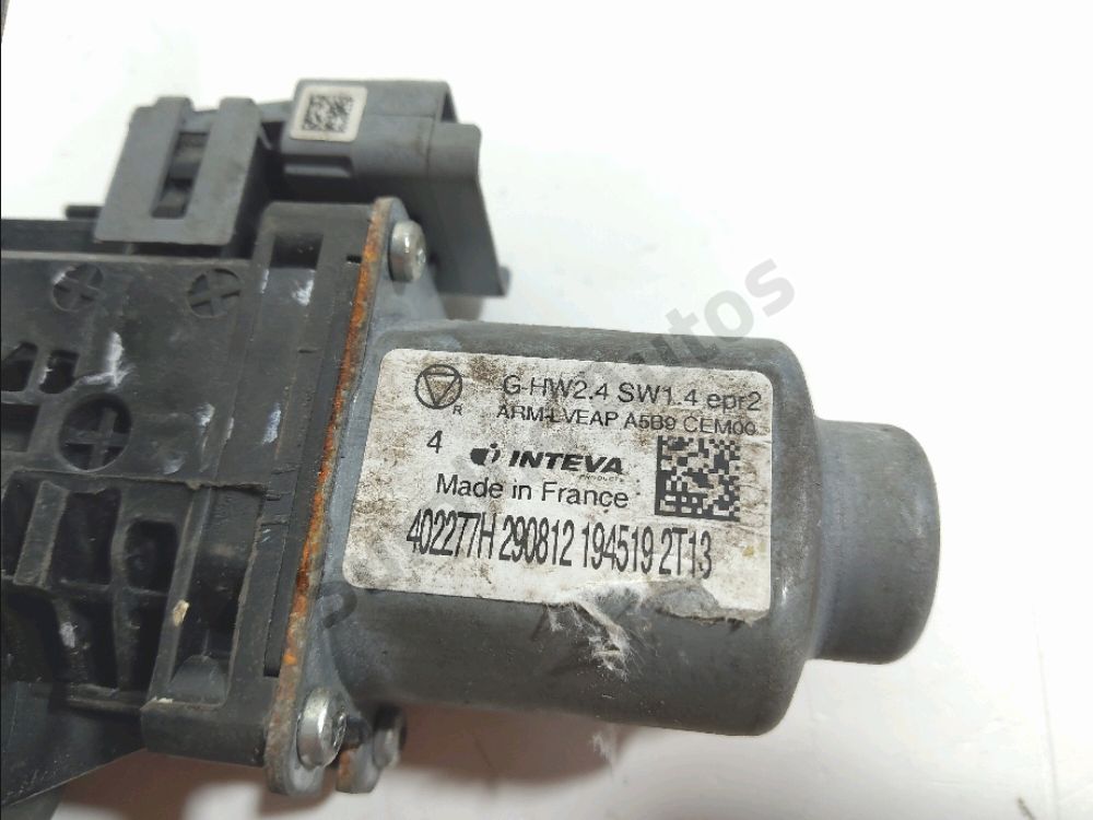 Lève-vitre électrique avant gauche