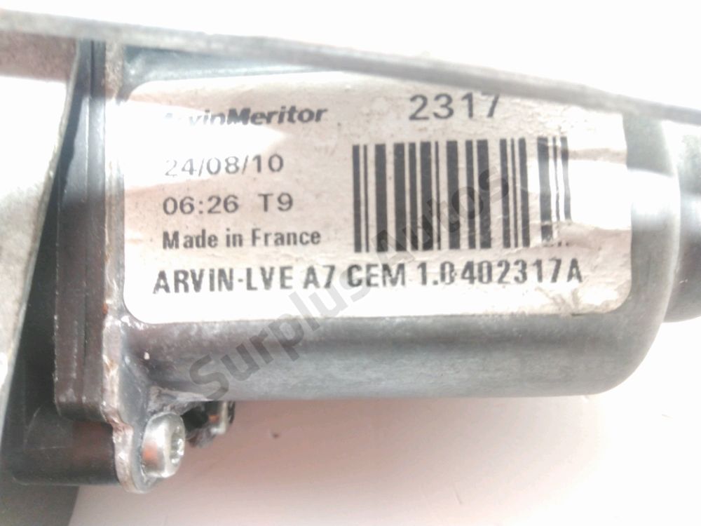 Lève-vitre électrique arrière gauche