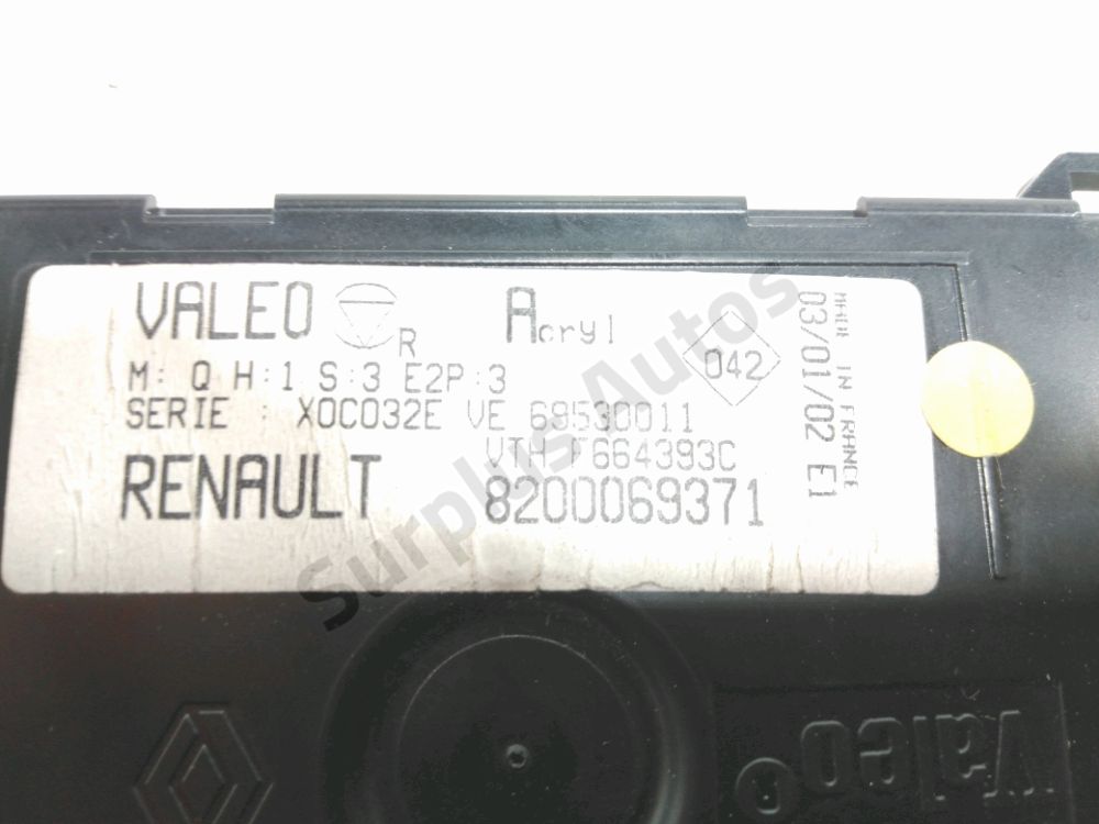 Commande de chauffage