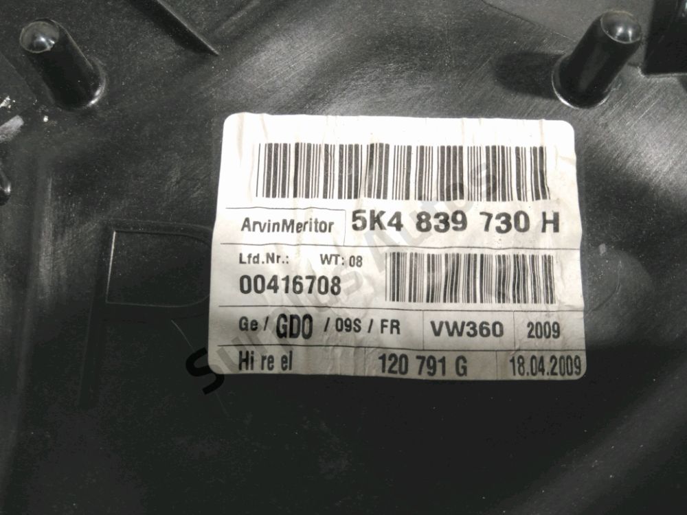 Lève-vitre électrique arrière droit