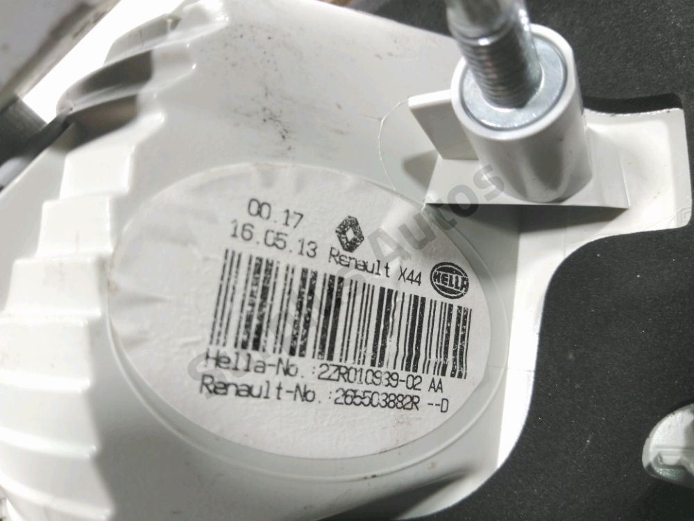 Feu arrière intérieur droit