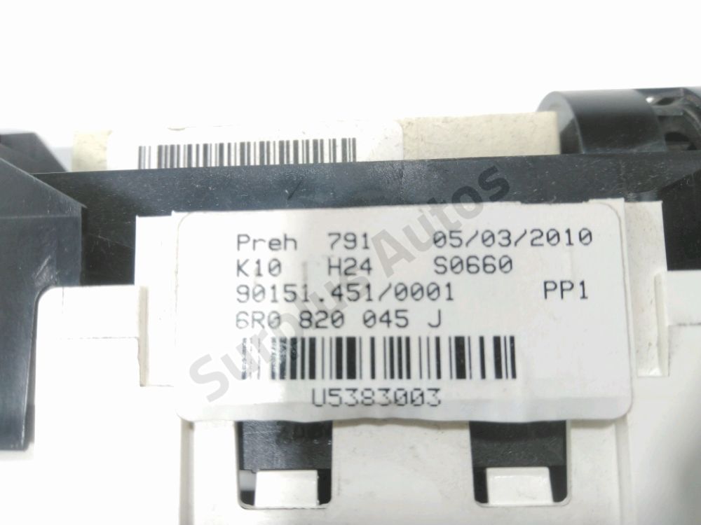 Commande de chauffage