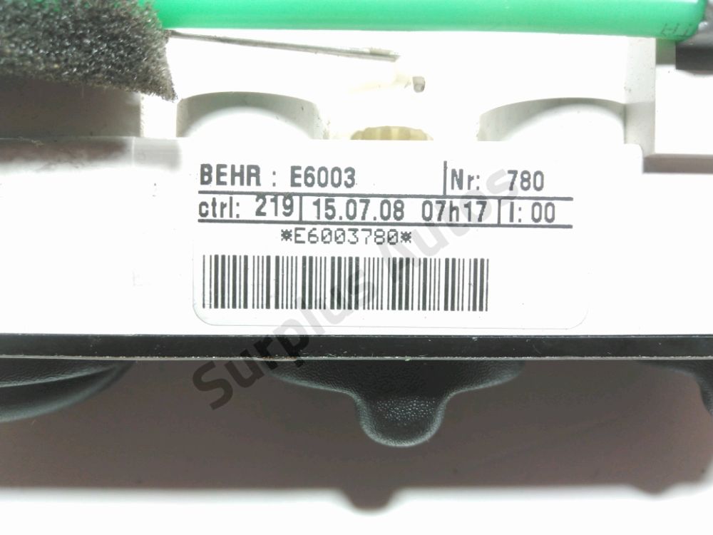 Commande de chauffage