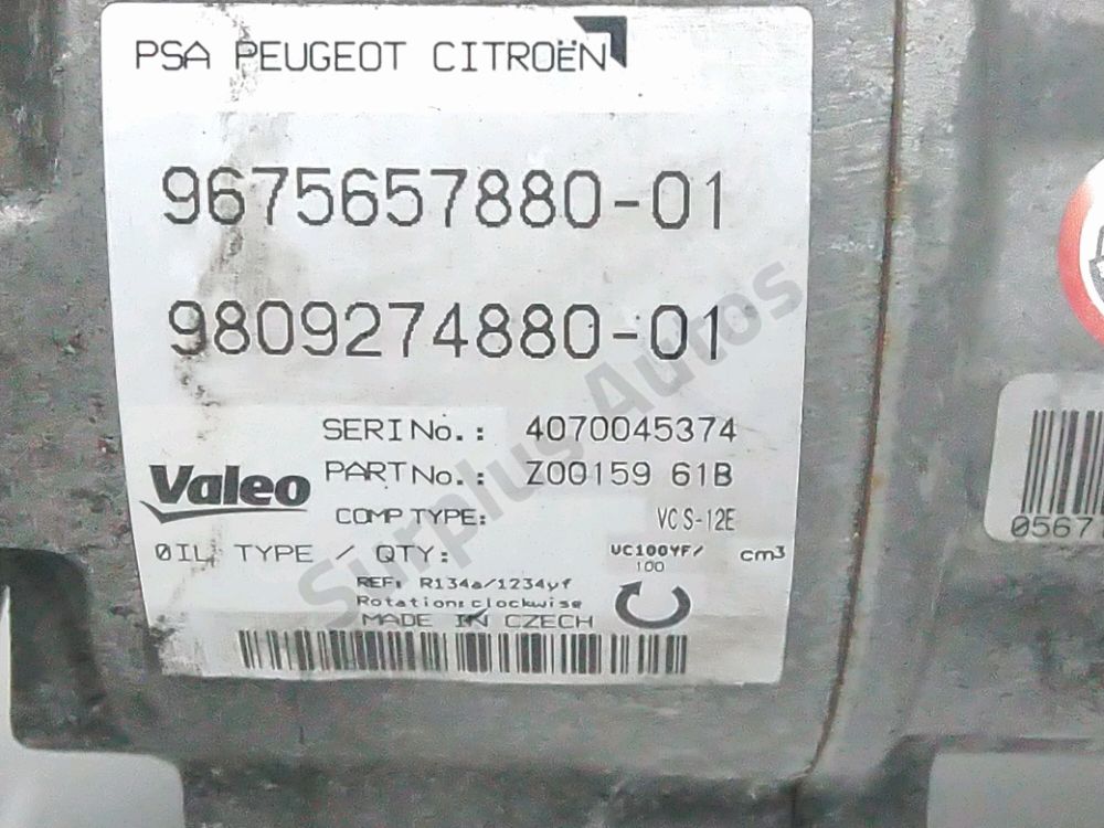 Compresseur de climatisation