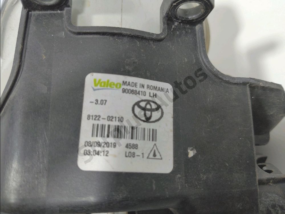 Antibrouillard avant gauche