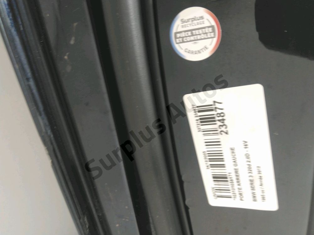 Porte arrière gauche