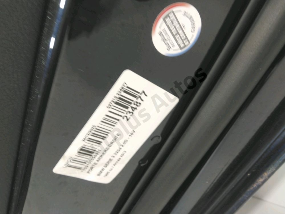 Porte arrière droite