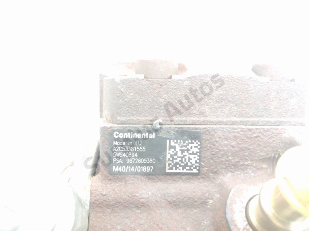 Pompe haute pression