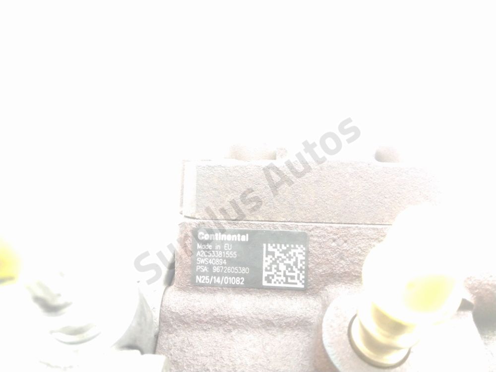 Pompe haute pression