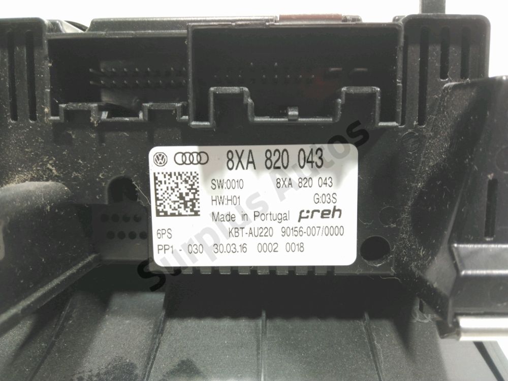 Commande de chauffage