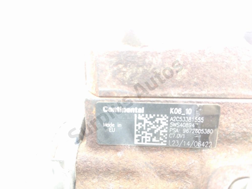 Pompe haute pression